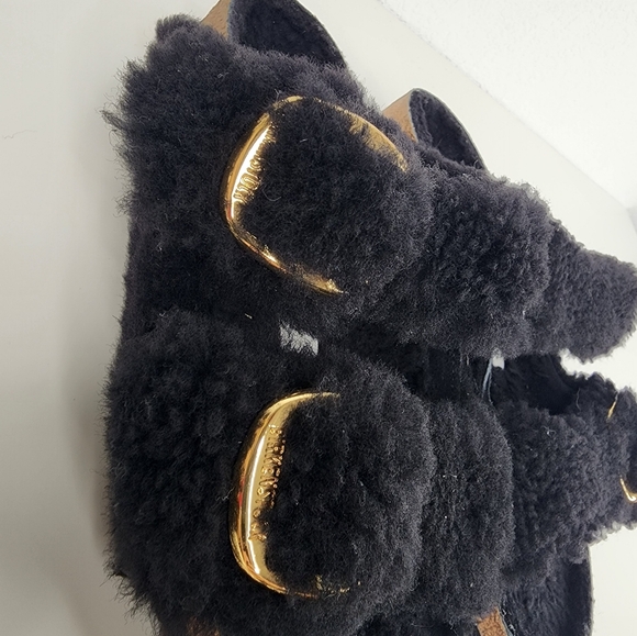 Arizona Big Buckle Shearling Birkenstock - Picture 3 of 8